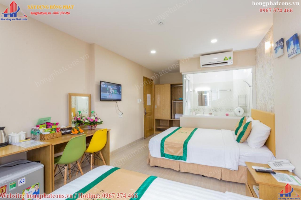 chuyên xây dựng khách sạn