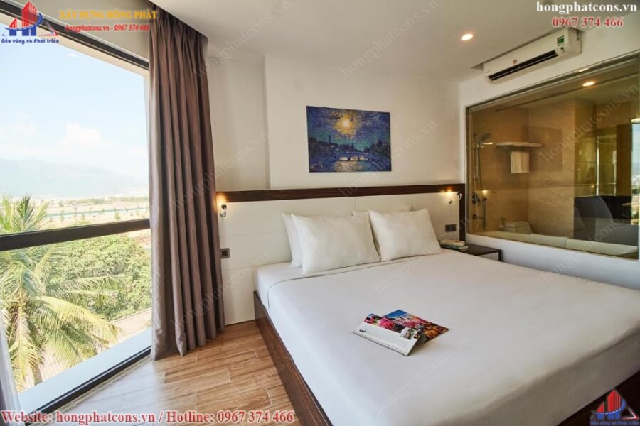 Tuyệt phẩm thiết kế xây dựng khách sạn tại Biên Hòa với phong cách hiện đại và sang trọng