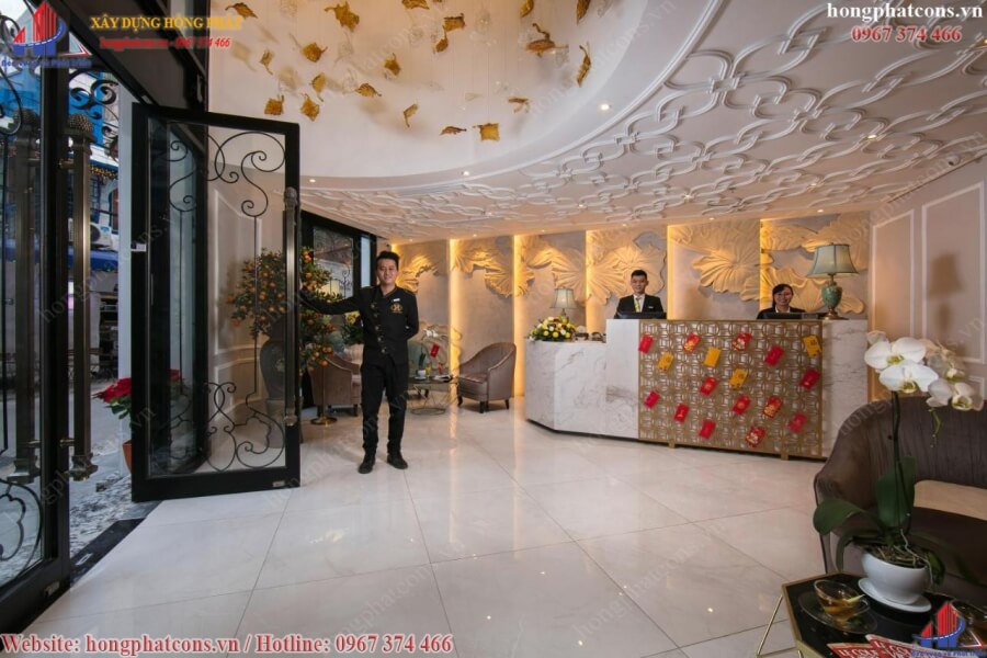 Cùng khám phá mẫu thiết kế xây dựng khách sạn tại Tân Phú đẹp lung linh