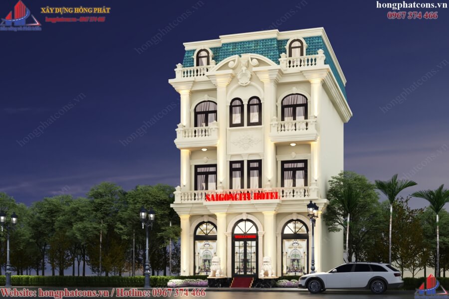 chuyên thiết kế khách sạn