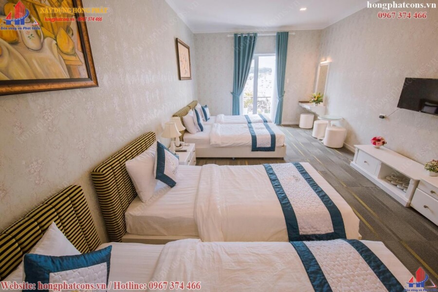 Đừng bỏ lỡ mẫu thiết kế xây dựng khách sạn tại Long Khánh đẹp mê mẩn