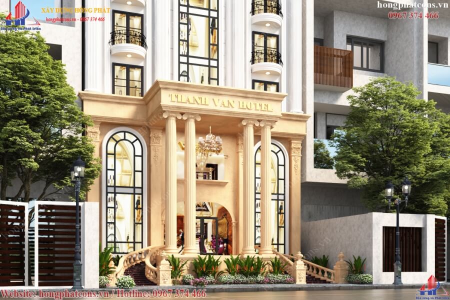 thiết kế khách sạn đẹp