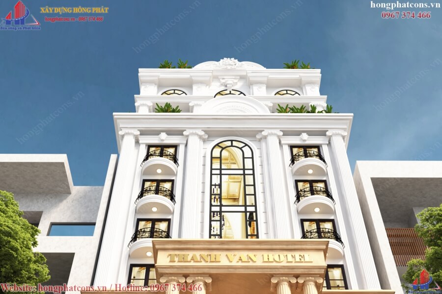 thiết kế khách sạn đẹp