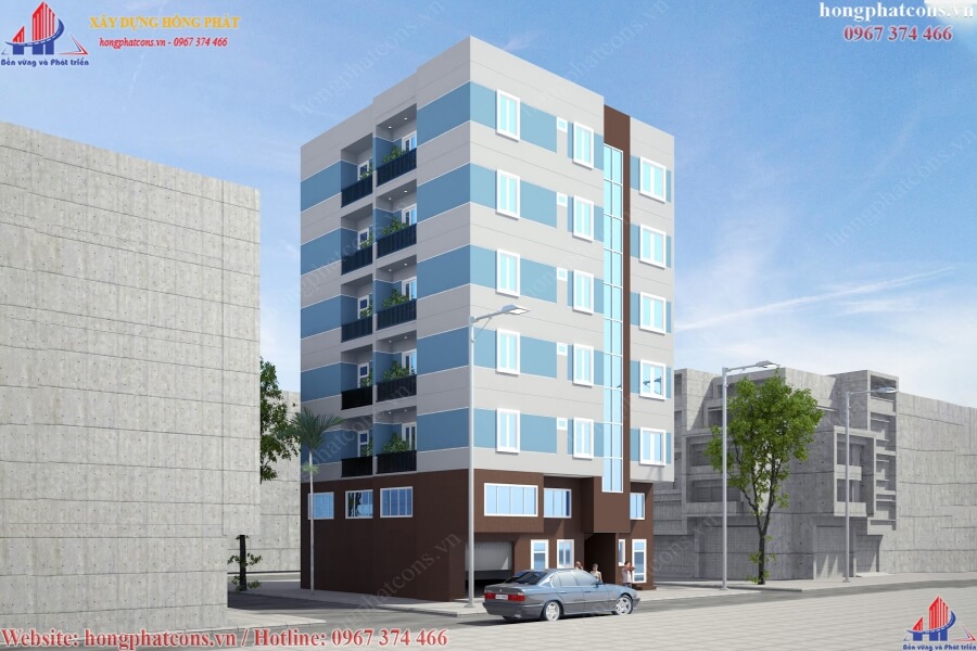 thiết kế chung cư mini tại quận tân bình