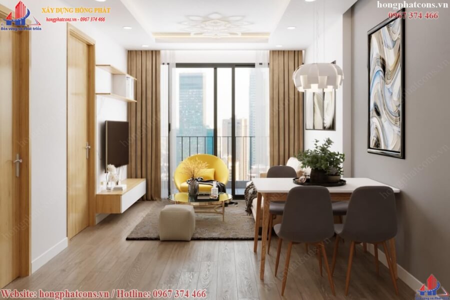 thiết kế thi công chung cư mini quận 2