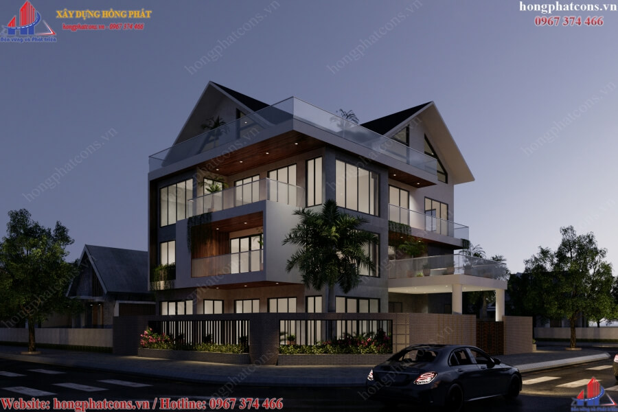 chuyên xây dựng biệt thự