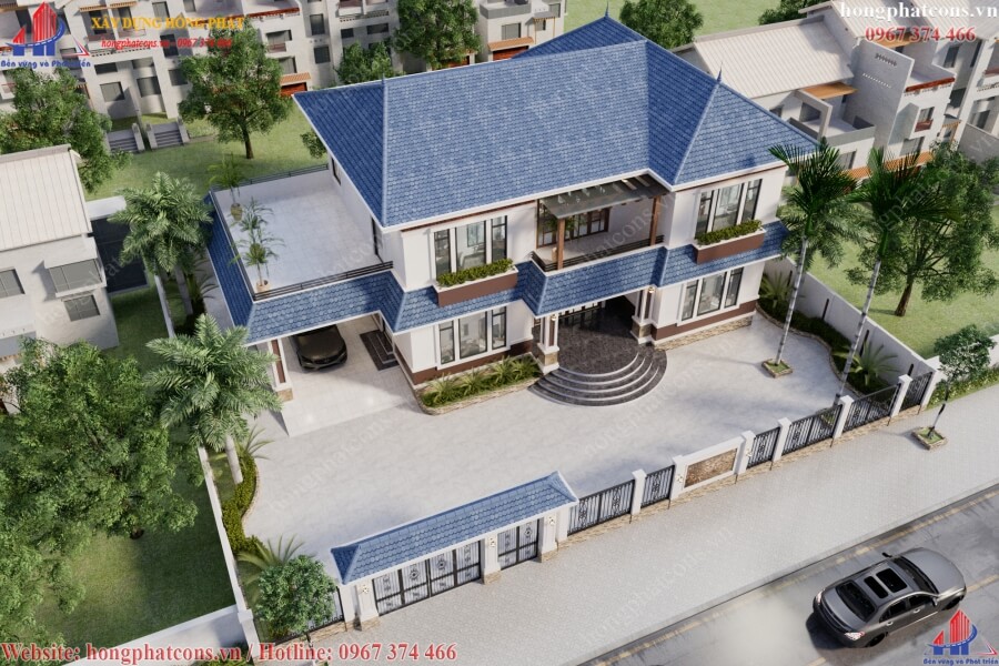 thi công biệt thự mini 2 tầng thi công biệt thự mini 2 tầng