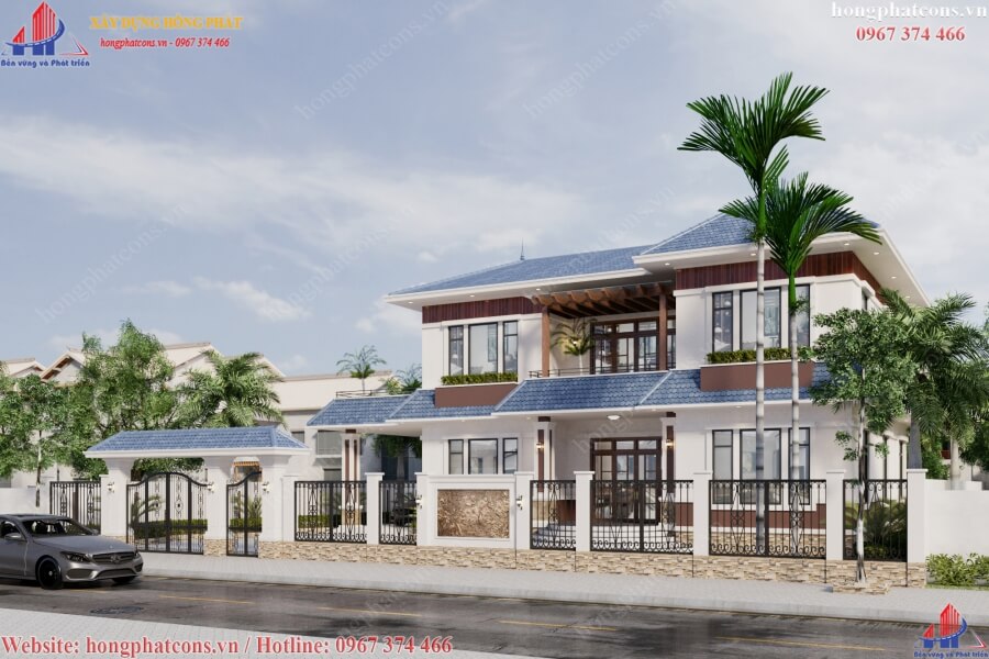 thi công biệt thự mini 2 tầng thi công biệt thự mini 2 tầng