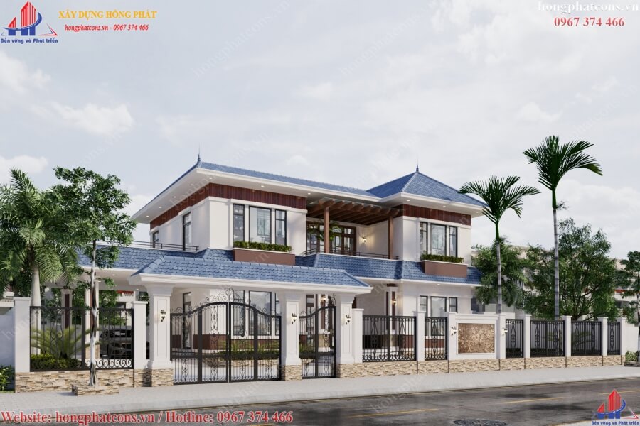 thi công biệt thự mini 2 tầng thi công biệt thự mini 2 tầng