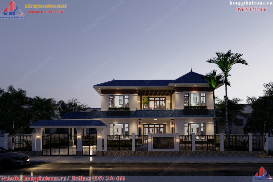 thi công biệt thự mini 2 tầng thi công biệt thự mini 2 tầng